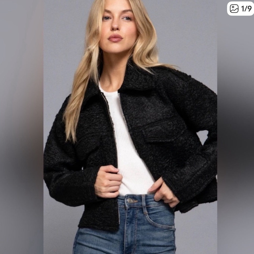 Black Teddy Jacket